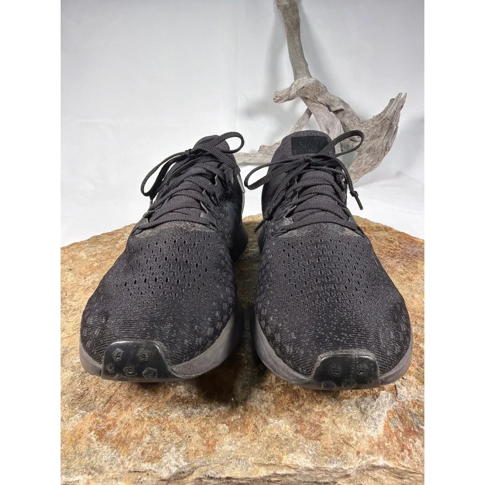 Nike Air Zoom Pegasus 35 Triple Black Mens Running Shoes 942851-002 US 13